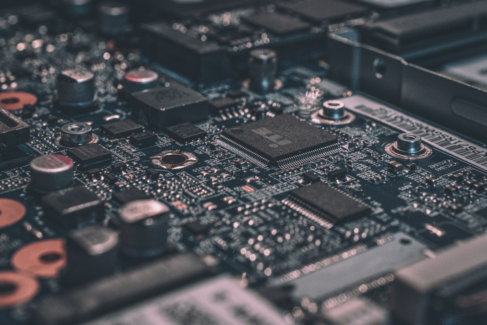 Circuit board and hardware detail