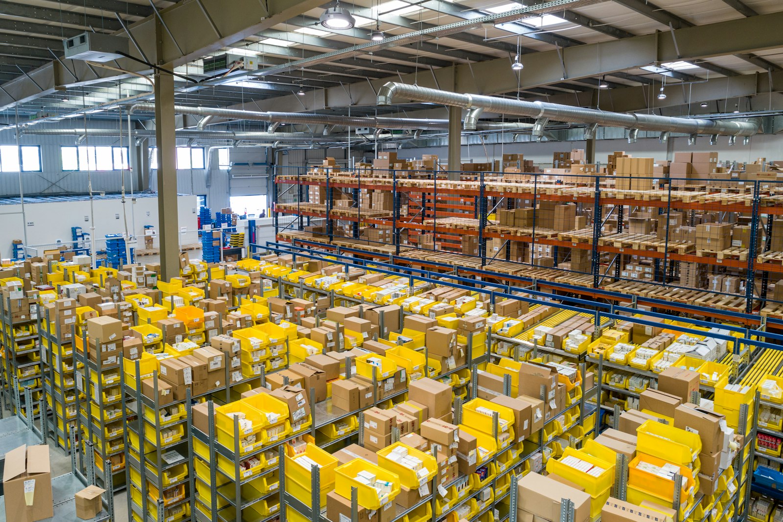 Organized technology warehouse operations